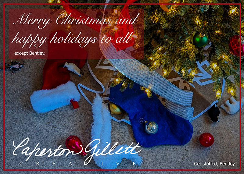 Happy Holidays from Caperton Gillett Creative