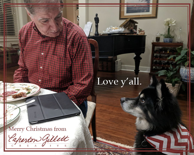 Merry Christmas from Caperton Gillett Creative