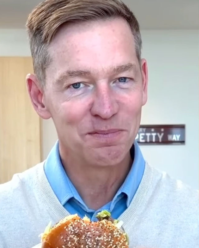 Give me a passive-aggressive brand-on-brand snarkback.